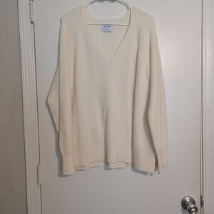 Old Navy Cream Knit Sweater